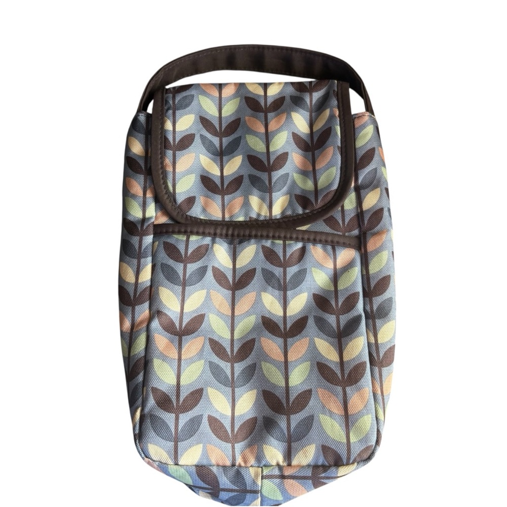DISNEY BABY Patterned Blue Leaf Print Bag (Bottles/Wipes/Diapers) — SO CUTE!!!